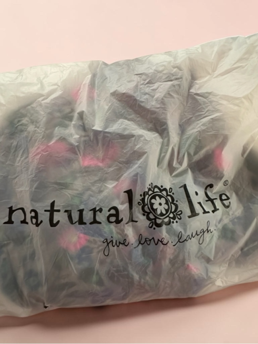 NATURAL LIFE Pink, Blue & Green Floral Mini Skirt - Picture 5 of 5